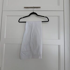 Theory Crisp White Dress Pants - Classic Straight